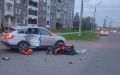 В Череповце в ДТП серьезно пострадал мотоциклист