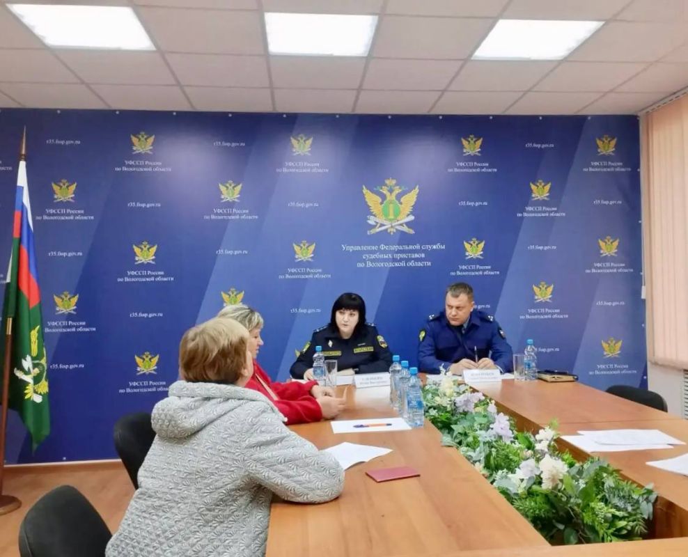 В Управлении ФССП России по Вологодской области работала мобильная приемная прокурора области В Управлении ФССП России по Вологодской области работала мобильная приемная прокурора области
