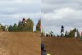 Более 100 спортсменов от 4 до 73 лет участвуют в мотокроссе под Вологдой