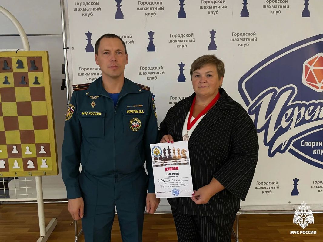 В Череповце прошли соревнования по шахматам в зачёт спартакиады Главного управления МЧС России по Вологодской области В Череповце прошли соревнования по шахматам в зачёт спартакиады Главного управления МЧС России по Вологодской области