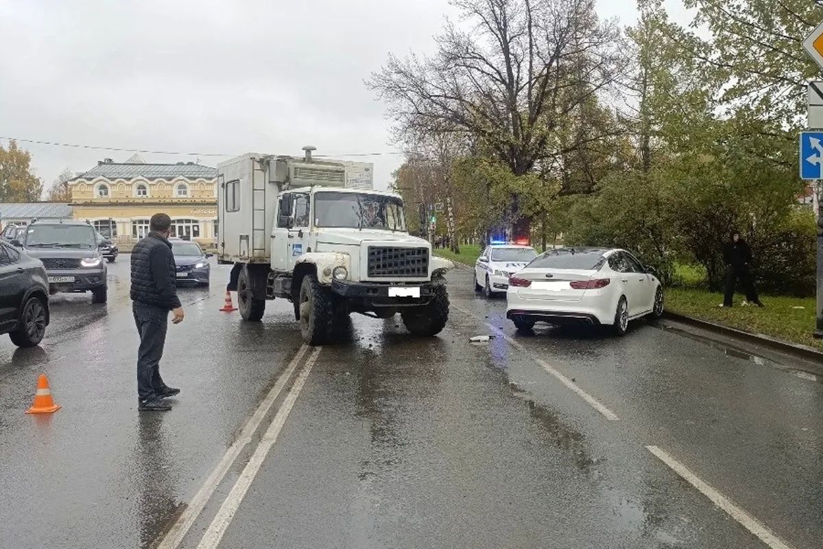 Ребёнок пострадал в ДТП в Вологде