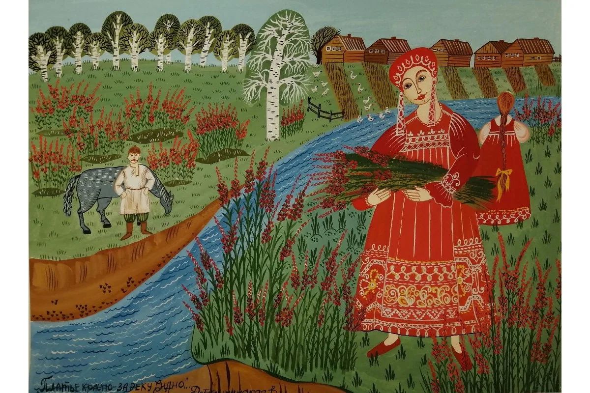 «Простота со смыслом»: в Вологде покажут лубочные работы Версанны Добрынинской