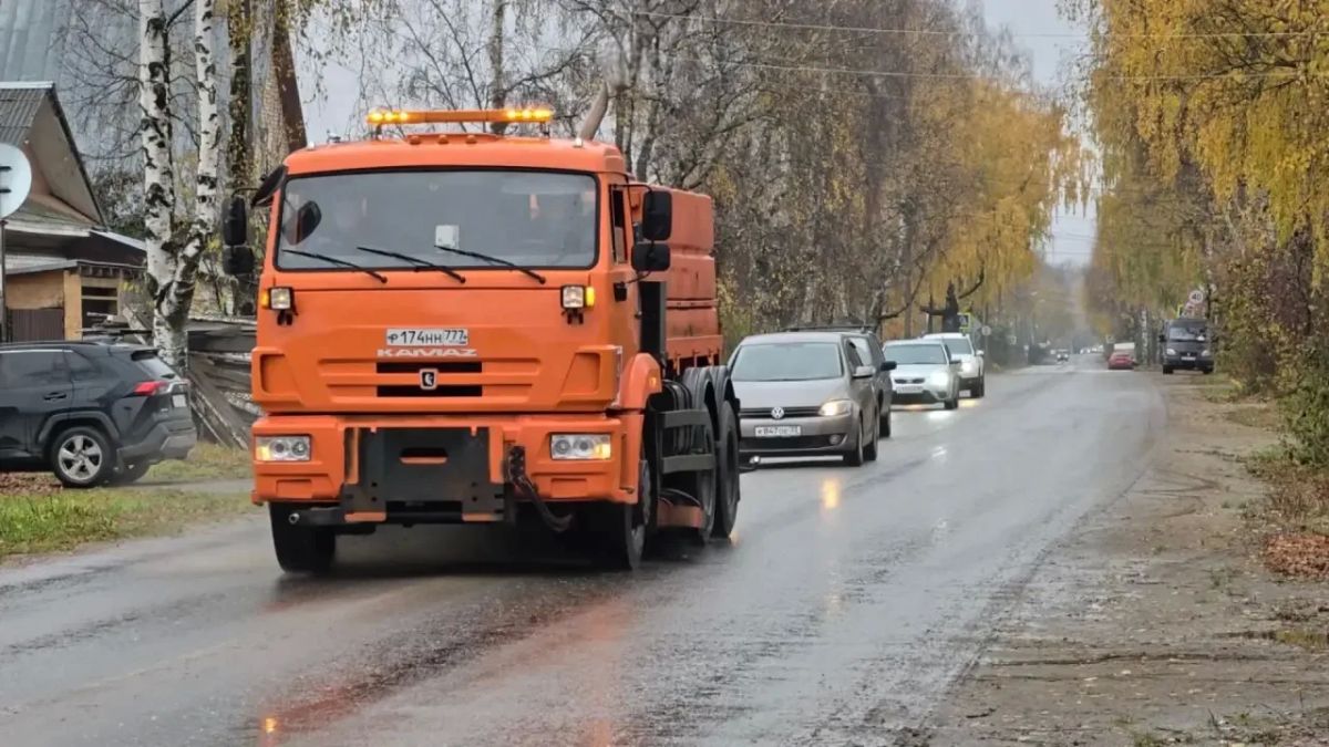 Георгий Филимонов: Коммунальную технику из Москвы задействуют на уборке Великого Устюга
