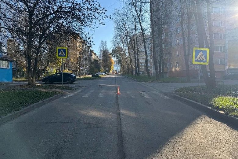 В Вологде 23-летнюю девушку сбили на пешеходном переходе
