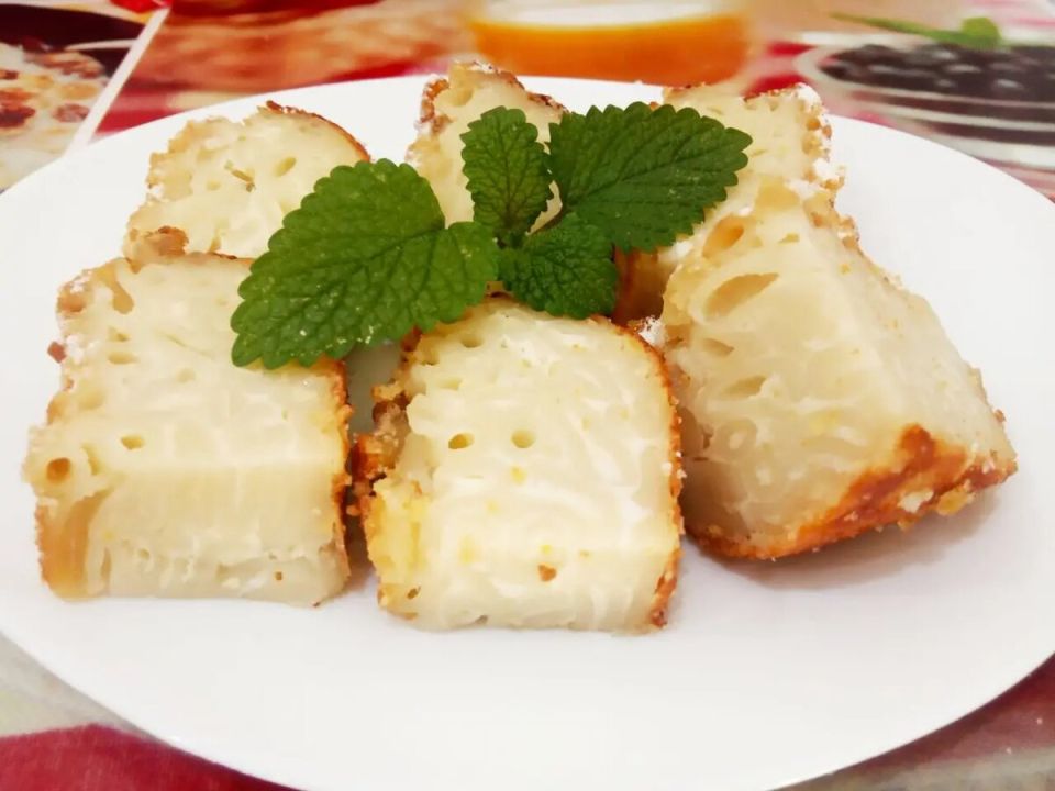 Запеканка из макарон с яйцами и молоком