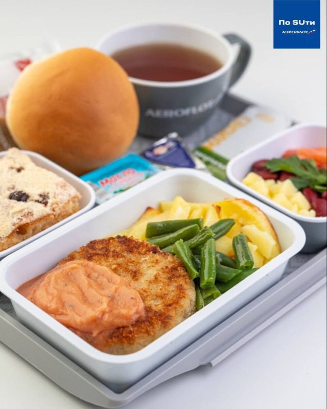 Аэрофлот обновил меню: новые вкусы для эконом-класса
